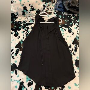 Black Sleeveless Top